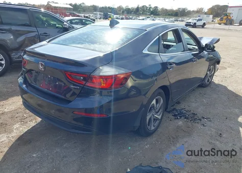 2019 Honda Insight Ex from USA, damaged, VIN 19XZE4F57KE017455